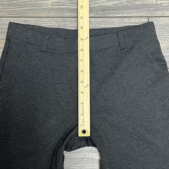 Quince Career Pant Charcoal Grey Women Small Stretch Pull On 28 Waist Wide Leg - Picture 9 of 11